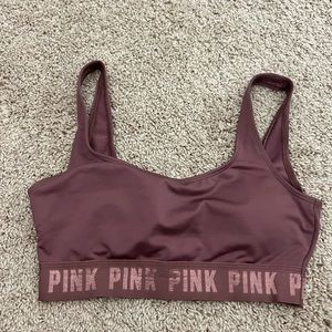 Pink Sports Bra